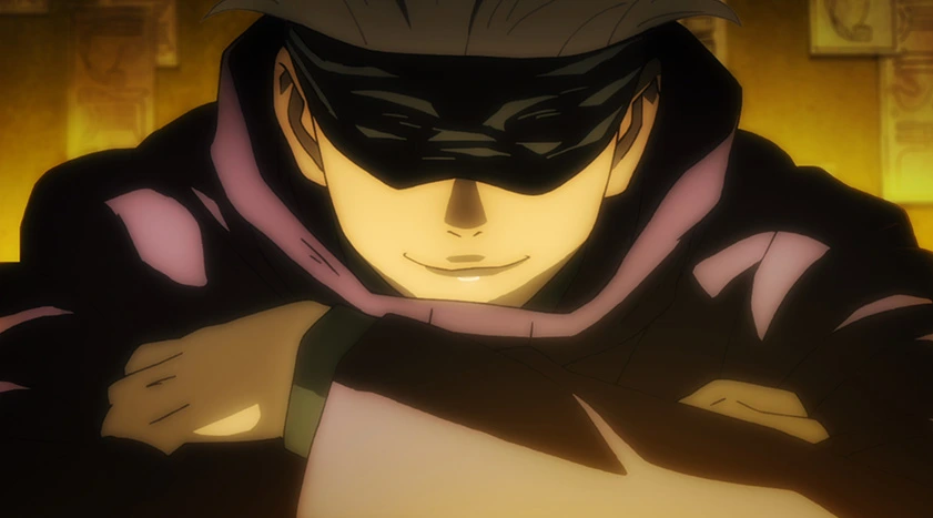 Gojo in Jujutsu Kaisen official episode artwork
