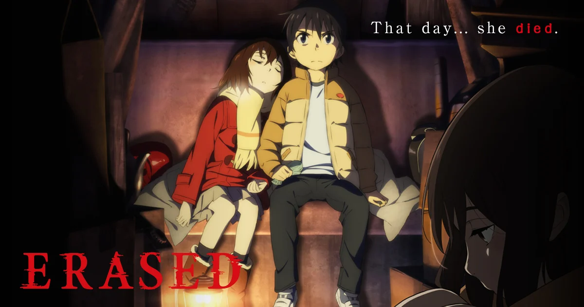 ERASED official anime artwork