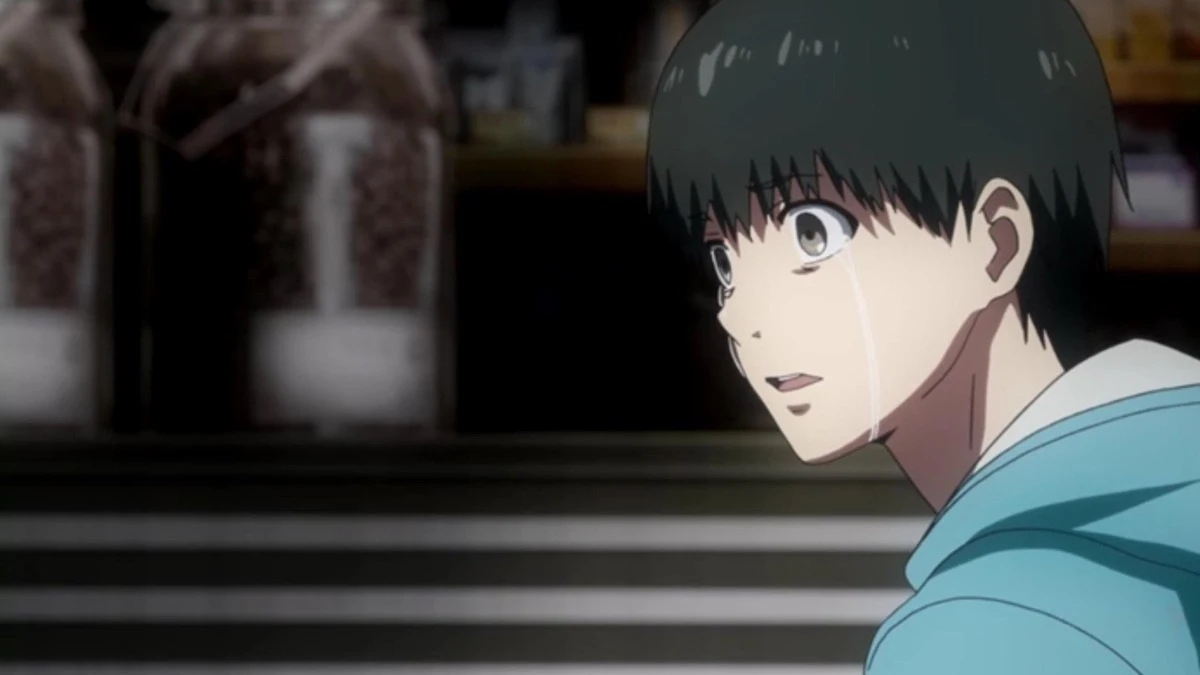 Ken Kaneki in Tokyo Ghoul Season 1