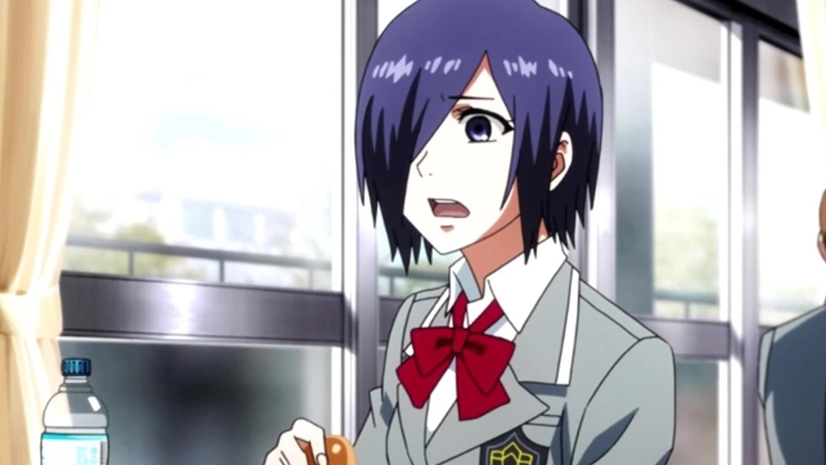 Touka Kirishima in Tokyo Ghoul Season 1